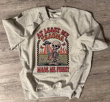 At least my trauma made me funny crewneck