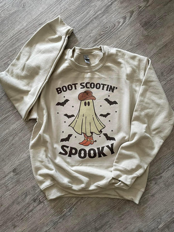 Boot Scootin’ Spooky crewneck