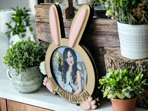 Some bunny loves you photo frame