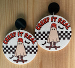 “Creep it real” earrings