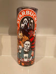 Horror character coffee tumbler